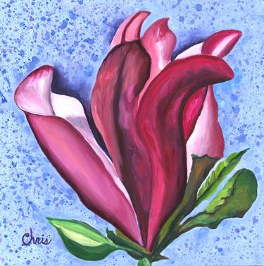 Print of Fine Art Floral Paintings by Christina Plichta