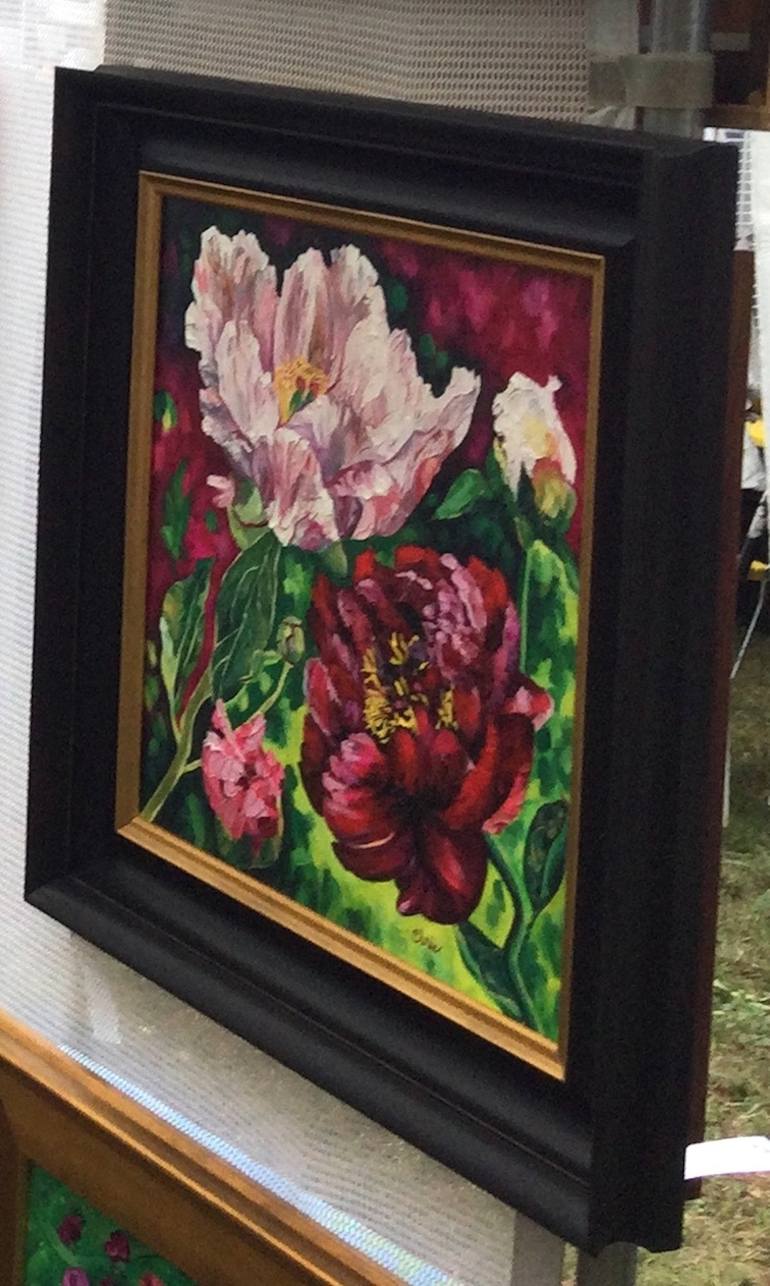 Original Fine Art Floral Painting by Christina Plichta