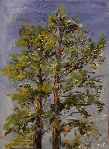 Original Tree Paintings by Roman Romulen