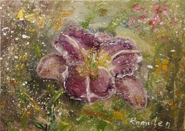 Original Impressionism Floral Paintings by Roman Romulen