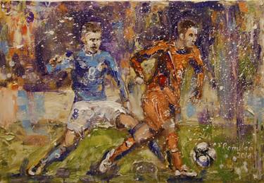 Original Sport Paintings by Roman Romulen