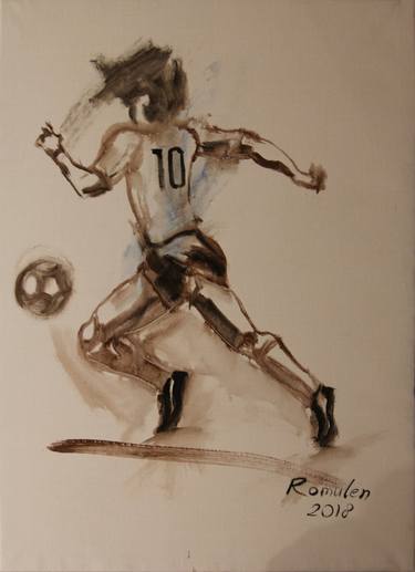Original Sport Paintings by Roman Romulen