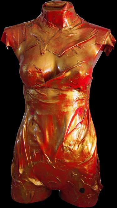 Original Abstract Body Sculpture by Jérôme Sorolla