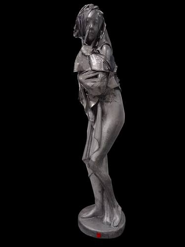 Original Abstract Nude Sculpture by Jérôme Sorolla