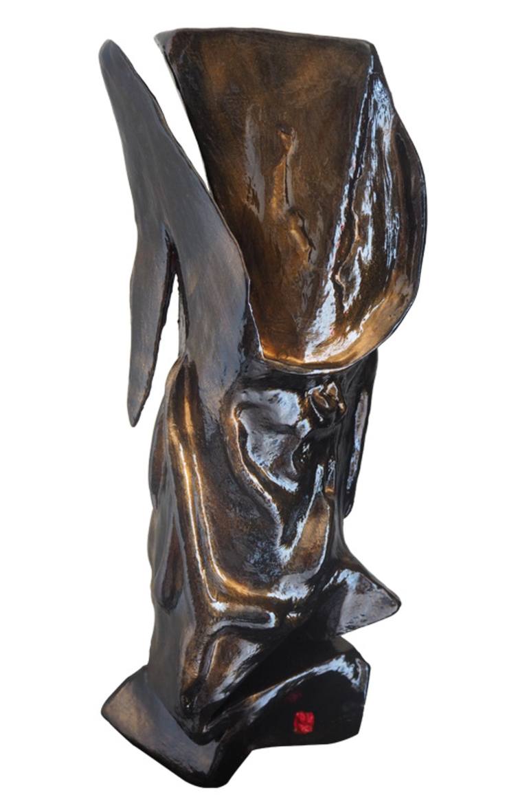 Original Surrealism Abstract Sculpture by Jérôme Sorolla 