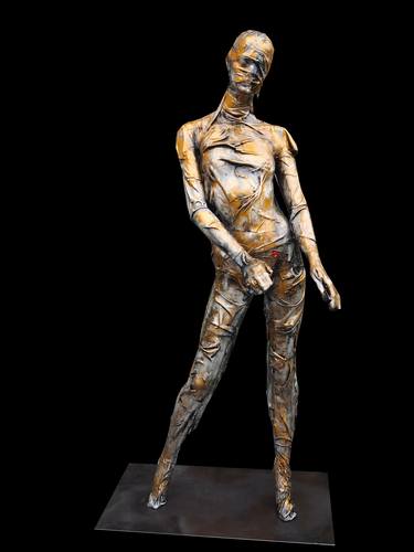 Original Abstract Body Sculpture by Jérôme Sorolla