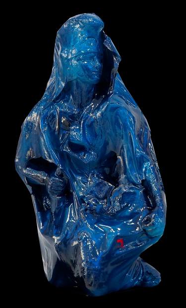 Original Abstract Mortality Sculpture by Jérôme Sorolla