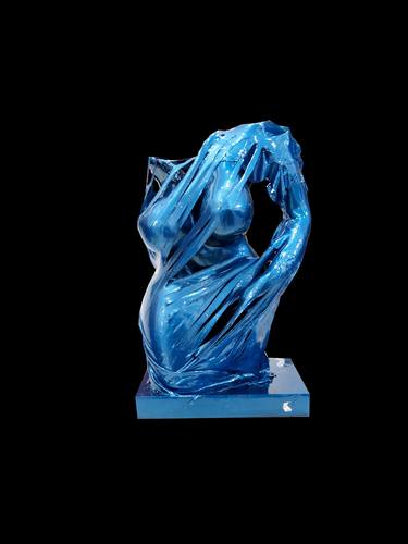 Original Abstract Nude Sculpture by Jérôme Sorolla