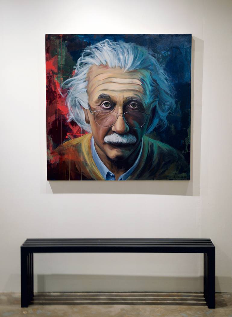 Original Expressionism People Painting by Scott Edwards