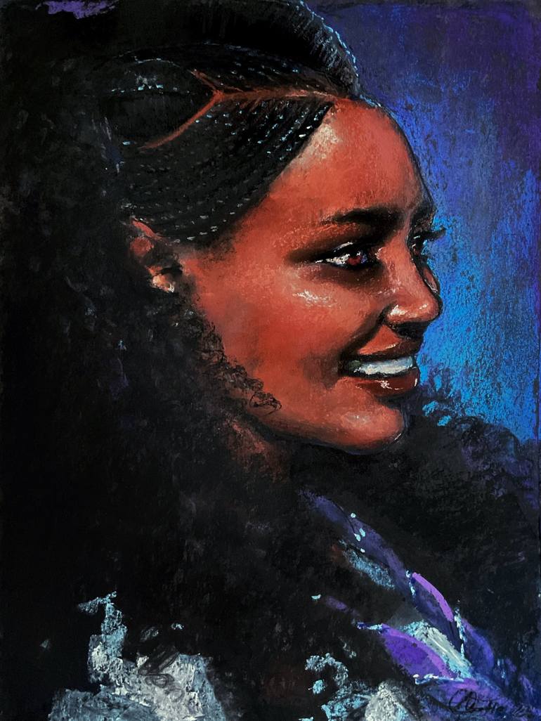 Original Contemporary Portrait Drawings by Milena Radić