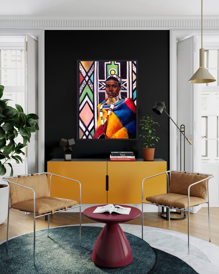 Original Contemporary People Painting by Milena Radić