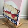 Side view to show depth of canvas