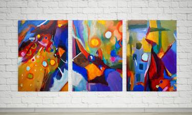 Original Abstract Paintings by Sonya Joseph Art