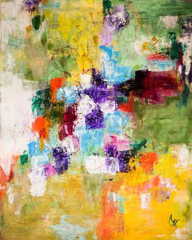 Original Abstract Expressionism Abstract Paintings by Sonya Joseph Art