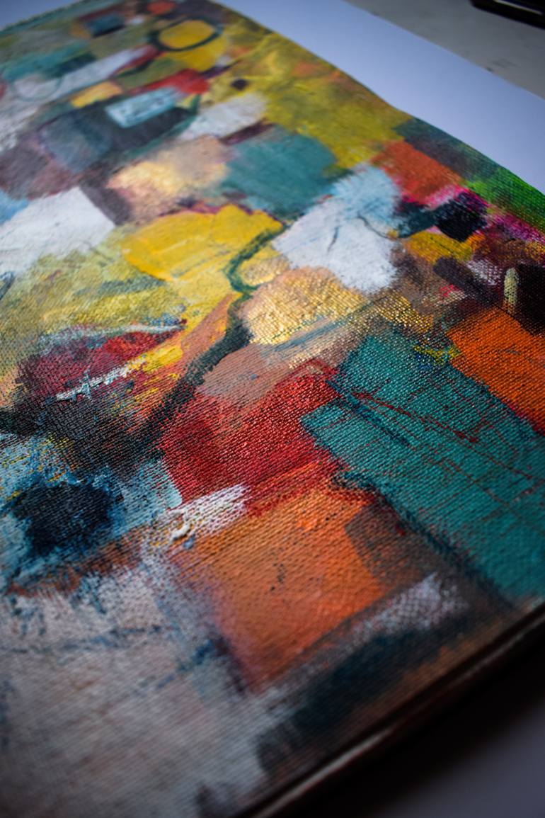 Original Abstract Expressionism Abstract Painting by Sonya Joseph Art