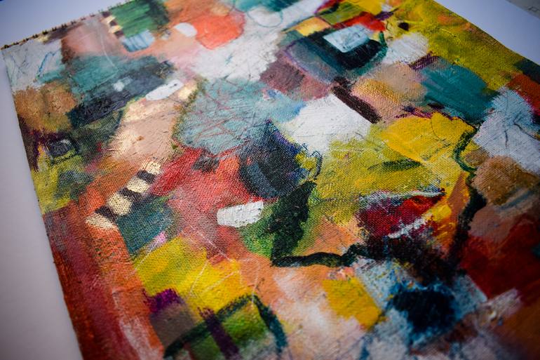 Original Abstract Expressionism Abstract Painting by Sonya Joseph Art