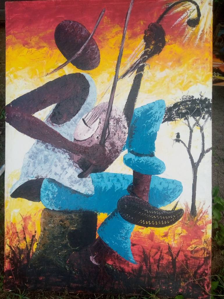 絵画 Tingatinga 20*20cm (9) tingatinga1-150x150.jpg