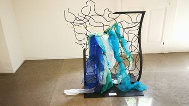 Original Conceptual Abstract Sculpture by Ana Leonor Rocha