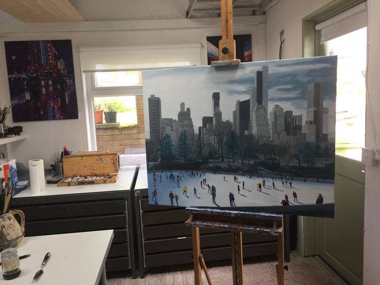 Original Other Cities Painting by Paul Wilson