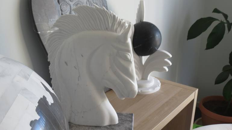Original Surrealism Animal Sculpture by Bahman Vahab