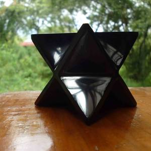 Collection obsidian sculpture