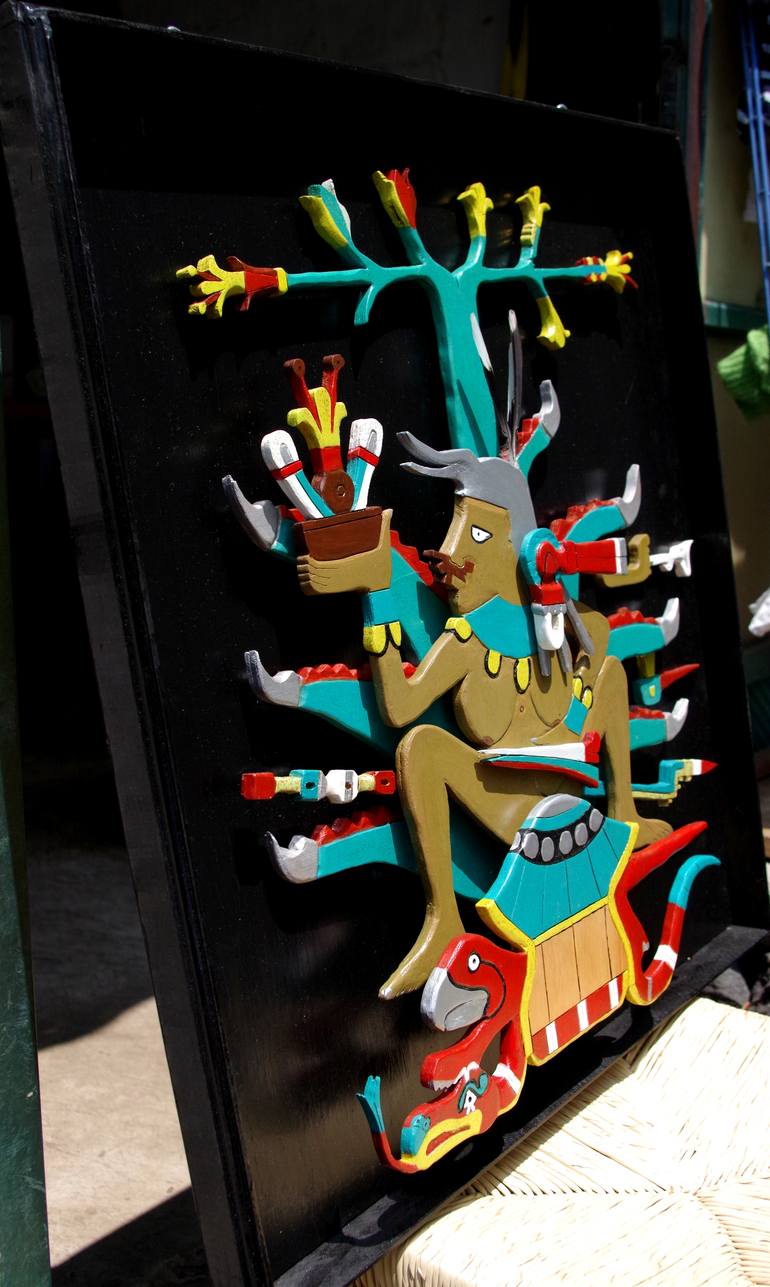 Original Figurative Other Painting by Ollin Mexica