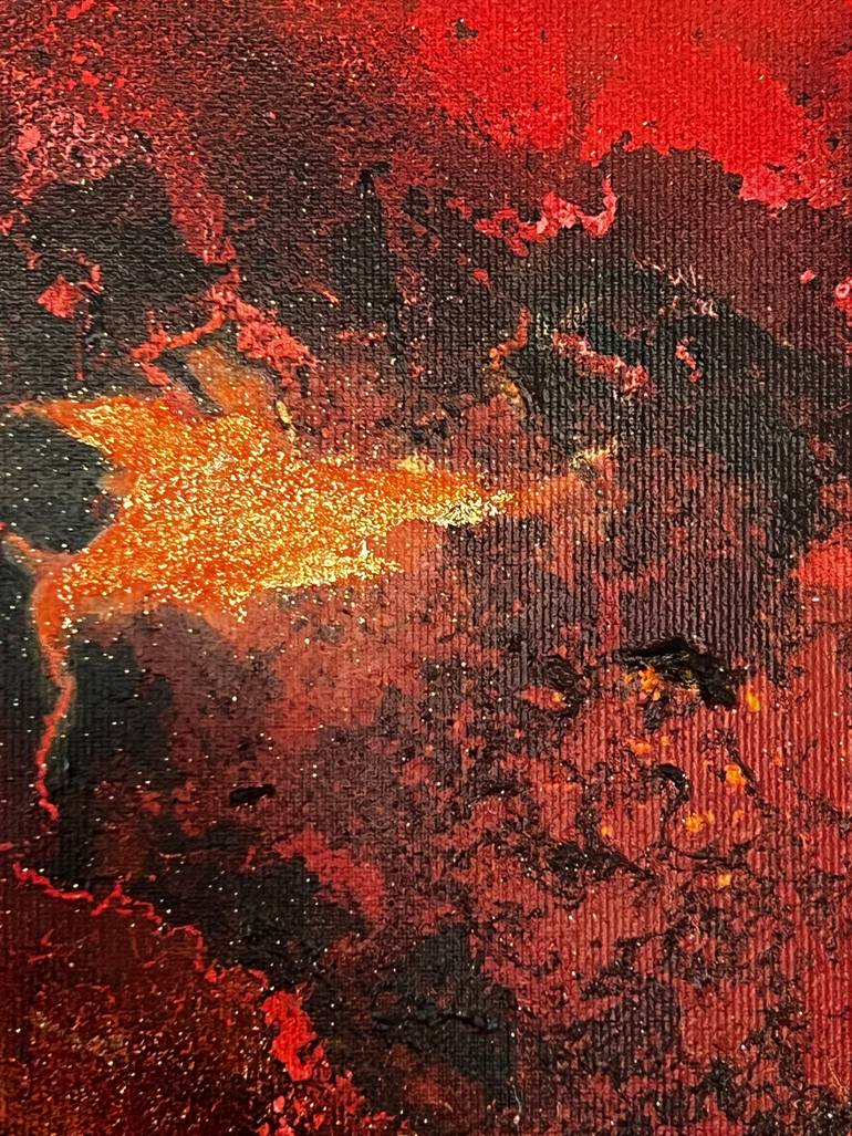 Original Abstract Painting by Irene Gaertner