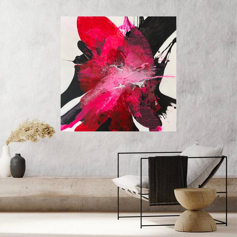 Original Abstract Expressionism Abstract Painting by Irene Gaertner