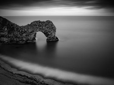 Black and White Durdle Door thumb