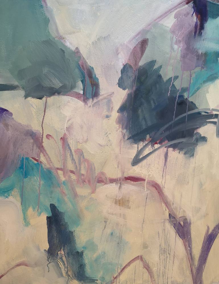 Original Abstract Expressionism Abstract Paintings by Kerstin Grobler