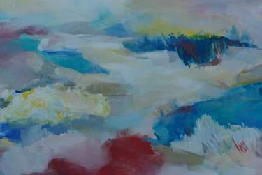 Original Abstract Landscape Paintings by Kerstin Grobler
