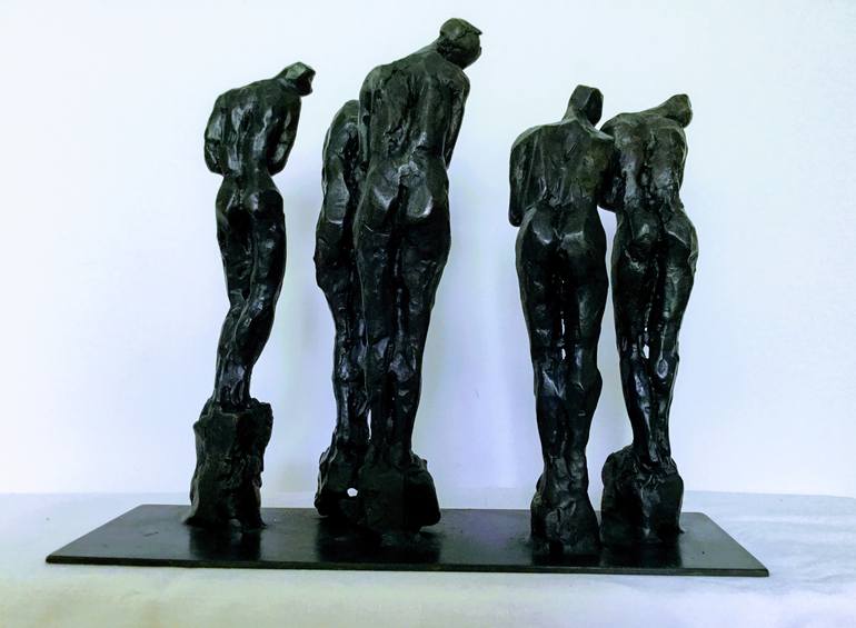 Original Figurative Women Sculpture by Liliane Danino