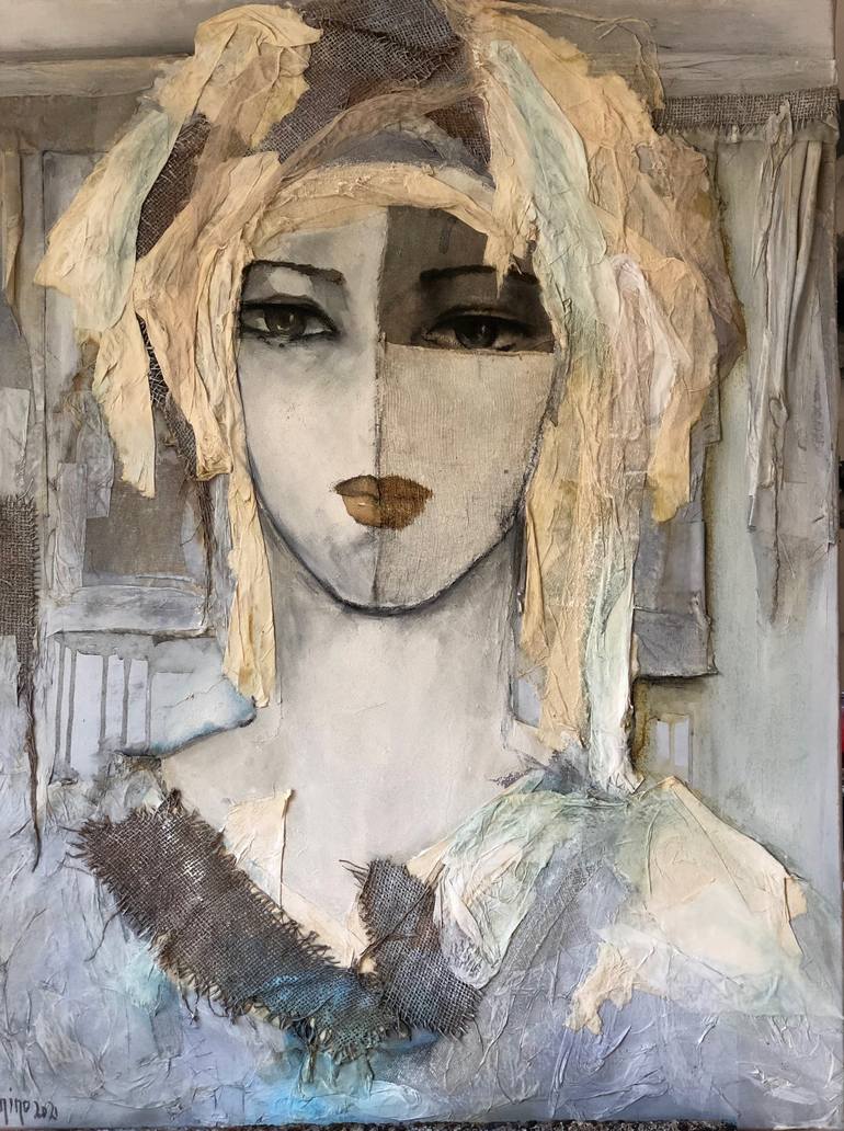 reine des sables « la mariee » Painting by Liliane Danino | Saatchi Art