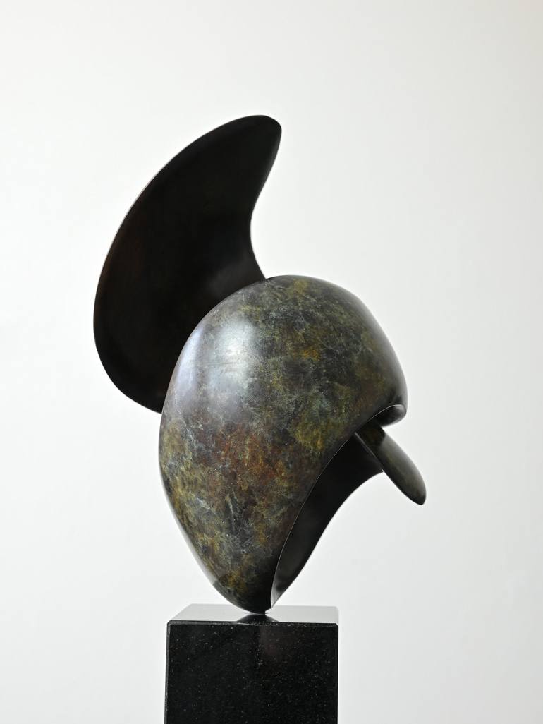 Original Minimalism Abstract Sculpture by Jan van der Laan