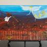 Original on easel