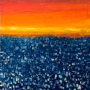 Life Beneath Intersecting Lines – Where Sky Meets Structure