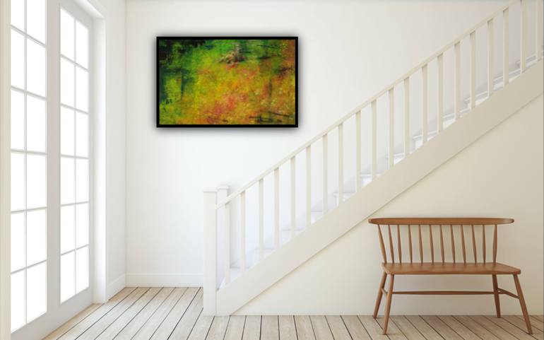 Original Art Deco Abstract Painting by Ashmita Gulati