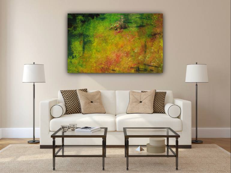 Original Art Deco Abstract Painting by Ashmita Gulati