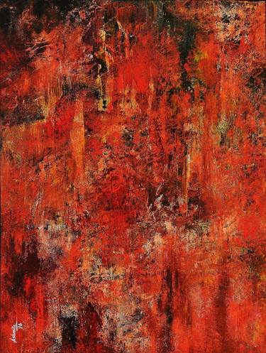Original Abstract Expressionism Abstract Paintings by Ashmita Gulati