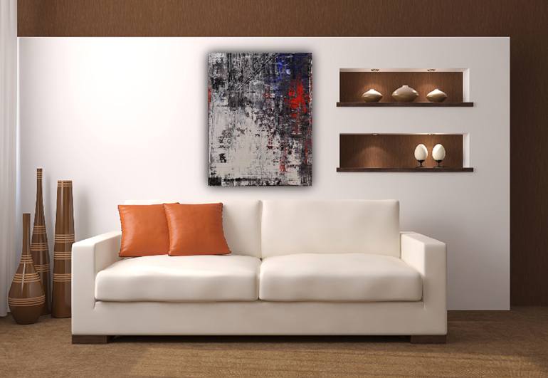 Original Abstract Expressionism Abstract Painting by Ashmita Gulati