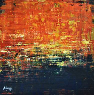 Original Abstract Expressionism Abstract Paintings by Ashmita Gulati