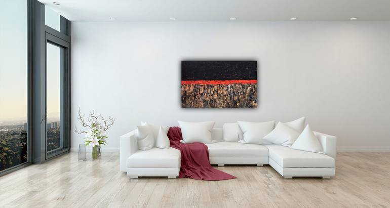 Original Abstract Expressionism Abstract Painting by Ashmita Gulati