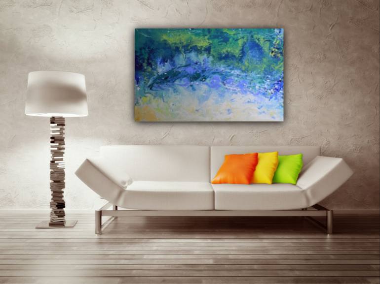 Original Abstract Expressionism Abstract Painting by Ashmita Gulati