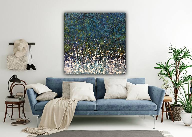 Original Abstract Expressionism Abstract Painting by Ashmita Gulati