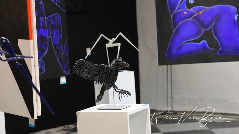 Original Figurative Animal Sculpture by Wim Van Borm