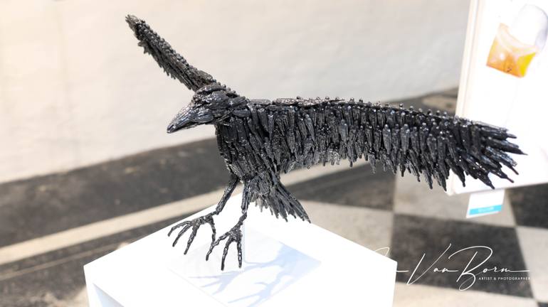 Original Figurative Animal Sculpture by Wim Van Borm