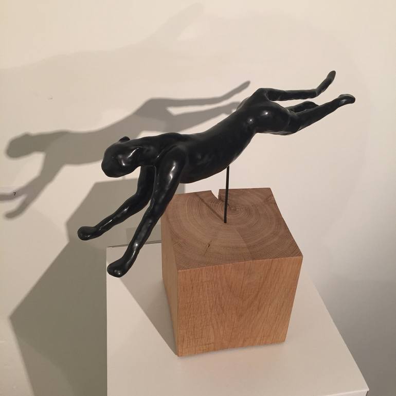 Original Figurative Animal Sculpture by Wim Van Borm