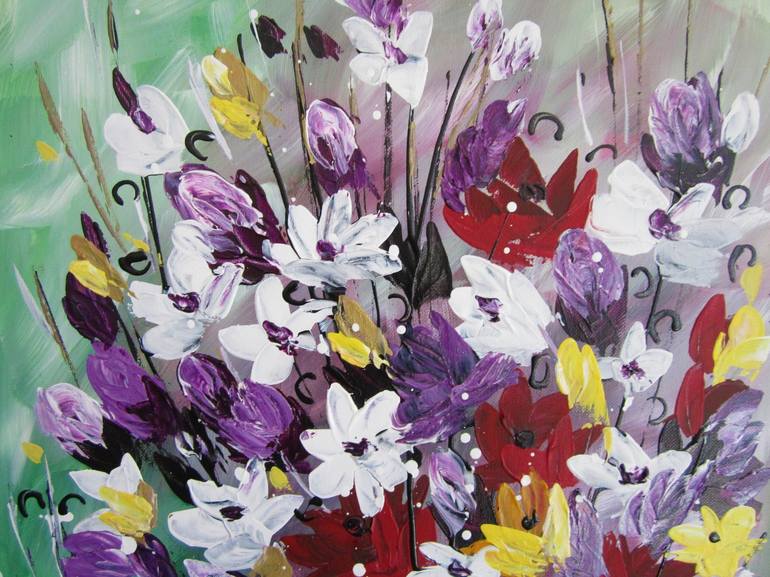 Original Floral Painting by Angela Alec