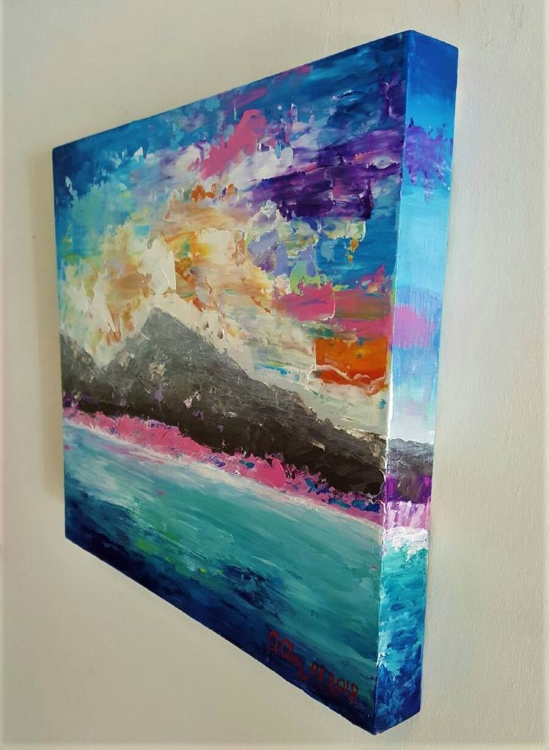 Original Abstract Painting by Angela Alec