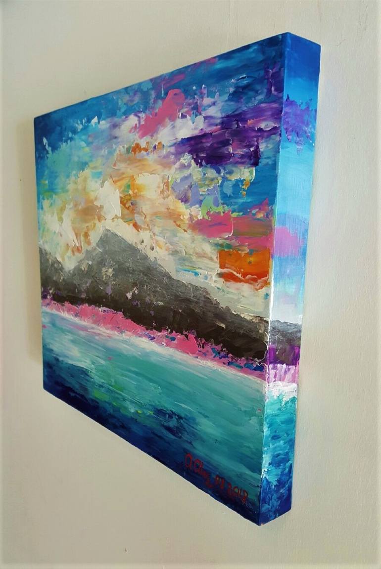 Original Abstract Painting by Angela Alec